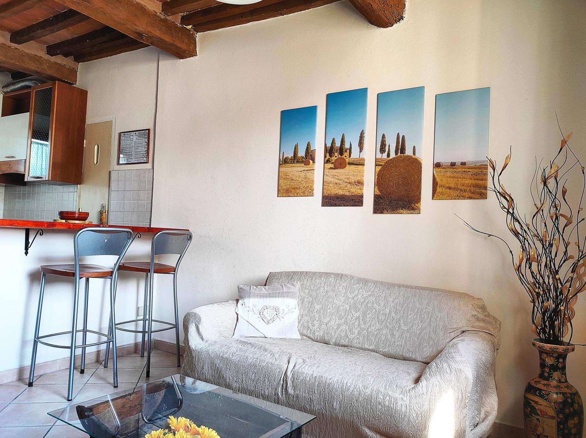 La Casina Di Colle - Appartamento Rustico Sulle Colline Di Pisa Casciana Terme Εξωτερικό φωτογραφία